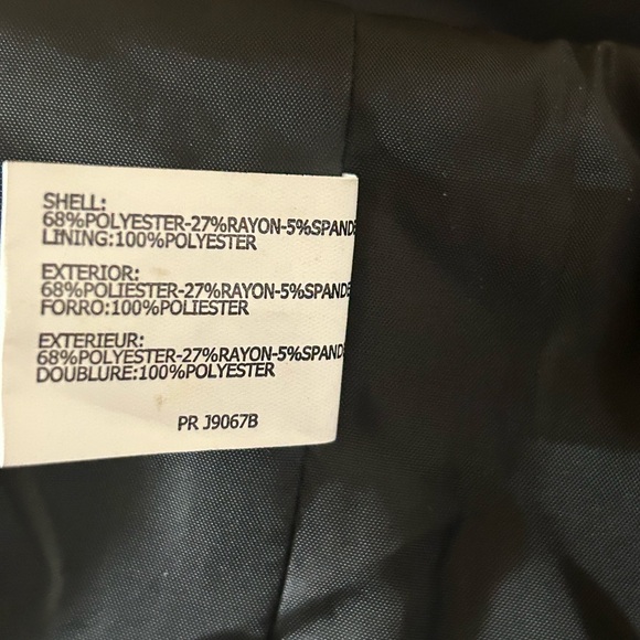 INSIGHT NEW YORK -double-breasted long Blazer Size:10 Color:Black - Picture 4 of 7